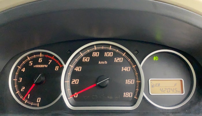 2011 Maruti Zen Estilo VXI ABS, Petrol, Manual, 42,045 km, Odometer Image