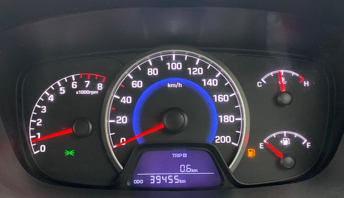 2016 Hyundai Grand i10 SPORTZ 1.2 KAPPA VTVT, Petrol, Manual, 39,598 km, Odometer Image