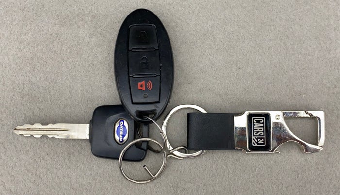 2014 Datsun Go T, Petrol, Manual, 28,862 km, Key Close Up