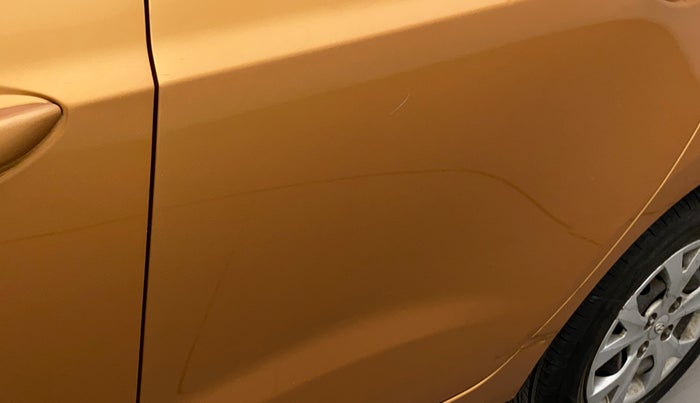 2016 Hyundai Grand i10 MAGNA 1.2 KAPPA VTVT, Petrol, Manual, 69,660 km, Rear left door - Slightly dented