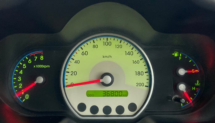 2010 Hyundai i10 SPORTZ 1.2 KAPPA2, Petrol, Manual, 36,836 km, Odometer Image