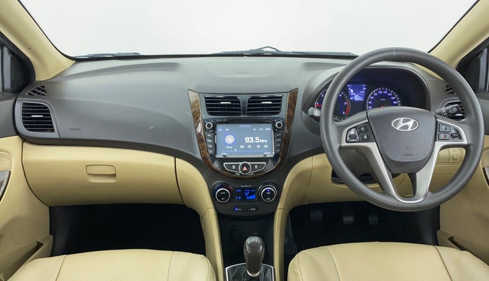 2016 Hyundai Verna FLUIDIC 1.6 SX CRDI, Diesel, Manual, 70,435 km, Dashboard