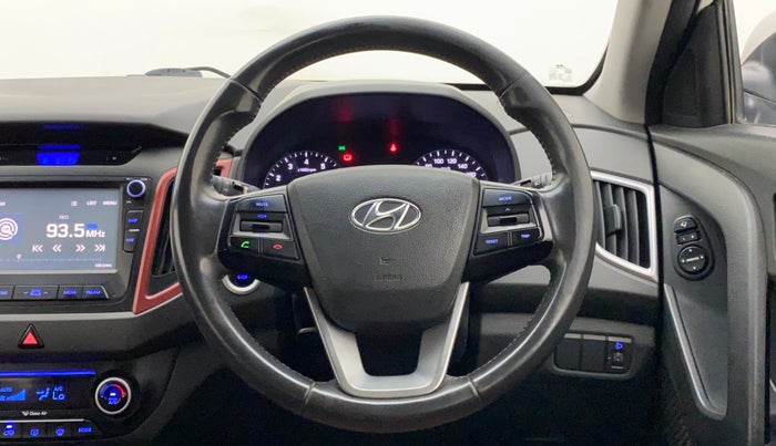 2016 Hyundai Creta SX PLUS 1.6 PETROL, Petrol, Manual, 81,388 km, Steering Wheel Close Up