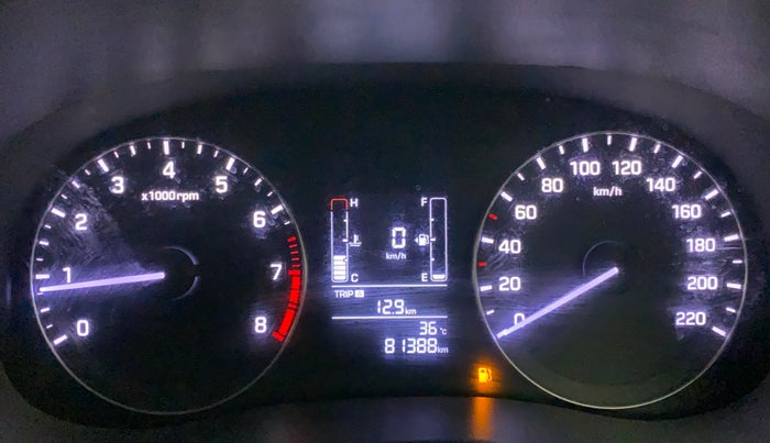 2016 Hyundai Creta SX PLUS 1.6 PETROL, Petrol, Manual, 81,388 km, Odometer Image