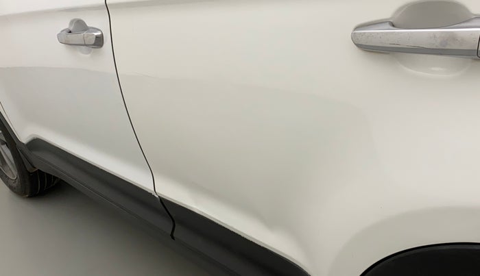 2016 Hyundai Creta SX PLUS 1.6 PETROL, Petrol, Manual, 81,388 km, Rear left door - Minor scratches