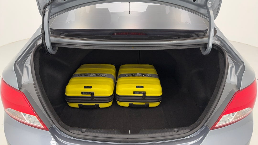 2018 Hyundai Accent Sport, Automatic, 71949 km, Boot Inside View with Luggage