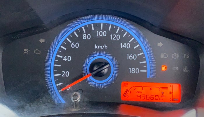 2016 Datsun Redi Go S, Petrol, Manual, 43,762 km, Odometer Image