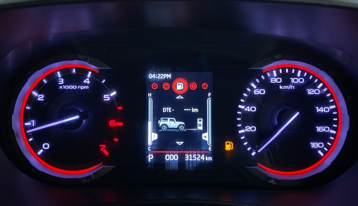 2021 Mahindra Thar LX PETROL HT 4WD AT, Petrol, Automatic, 31,551 km, Odometer Image