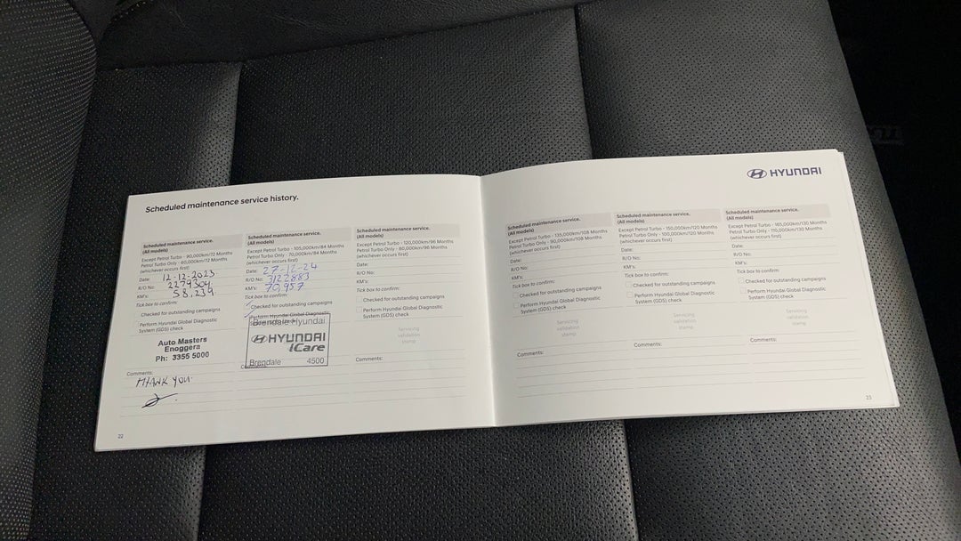 2017 Hyundai Tucson Elite (fwd), Automatic, 73195 km, Service History