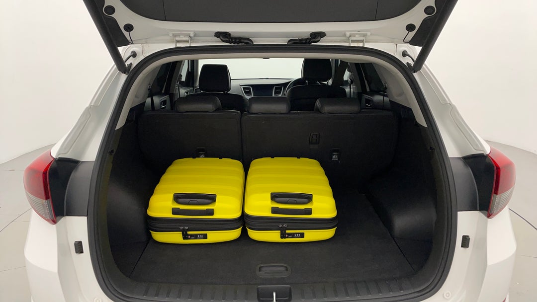2017 Hyundai Tucson Elite (fwd), Automatic, 73195 km, Boot Inside View with Luggage