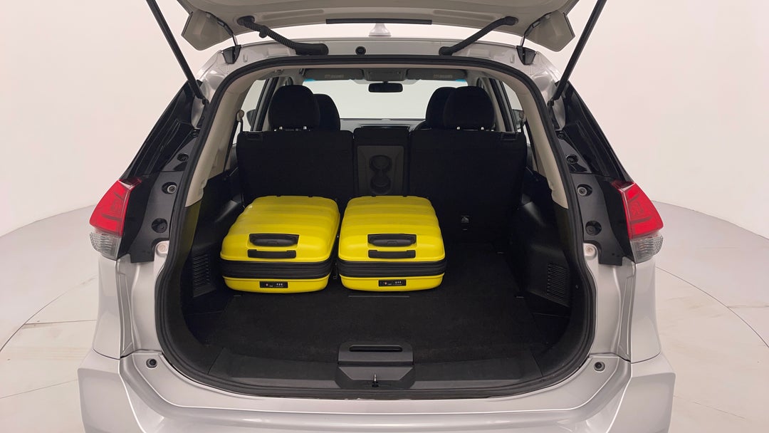 Boot Inside View with Luggage