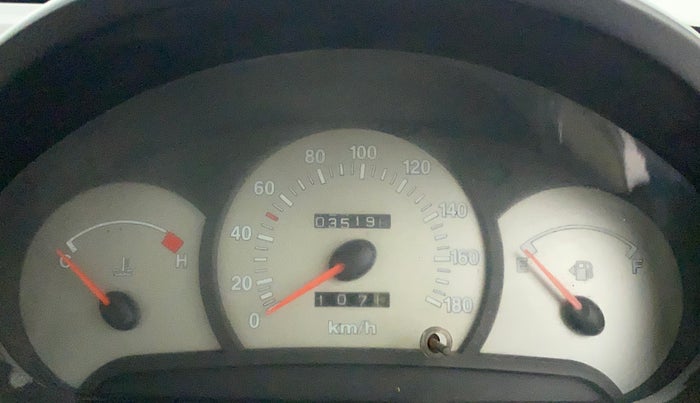 2013 Hyundai Santro Xing GL PLUS, Petrol, Manual, 35,198 km, Odometer Image