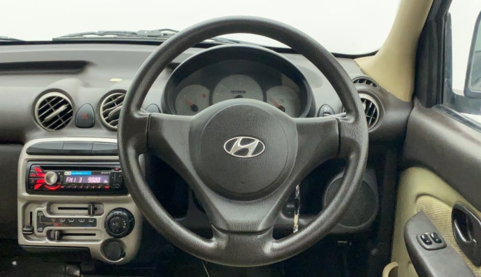 2013 Hyundai Santro Xing GL PLUS, Petrol, Manual, 35,198 km, Steering Wheel Close Up