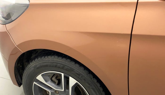 2018 Tata TIGOR XZ (O) PETROL, Petrol, Manual, 57,116 km, Left fender - Slightly dented
