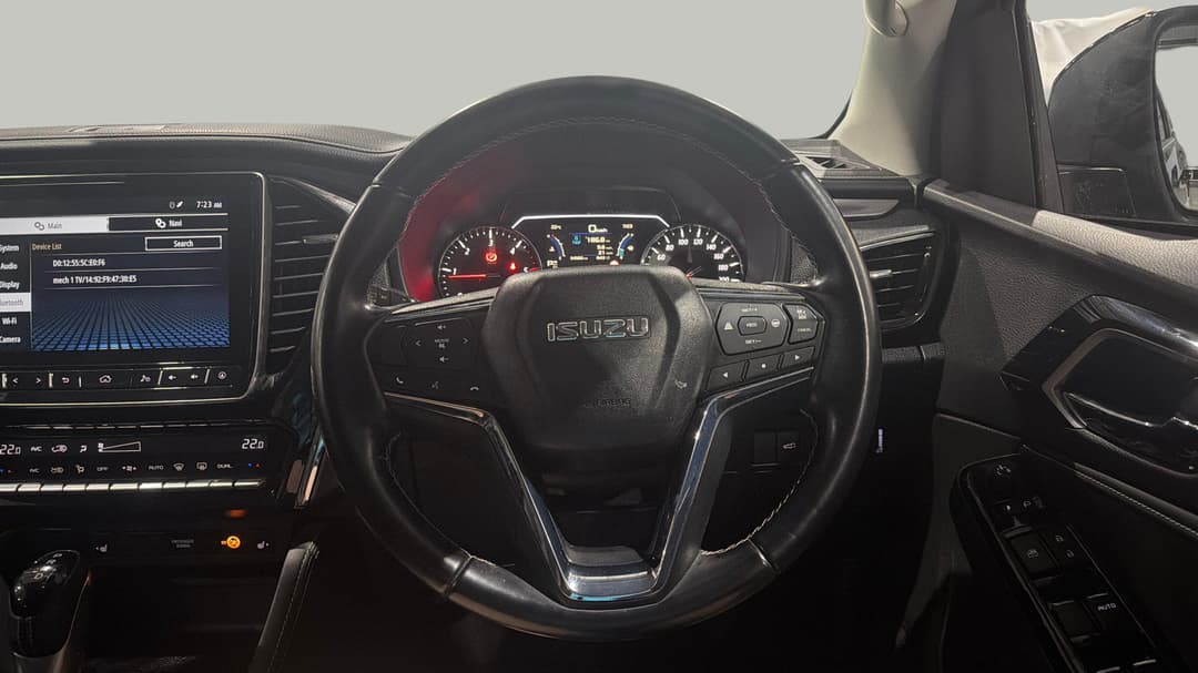 2021 Isuzu MU-X Ls-t (4x4), Automatic, 54560 km, Steering Wheel Close-up