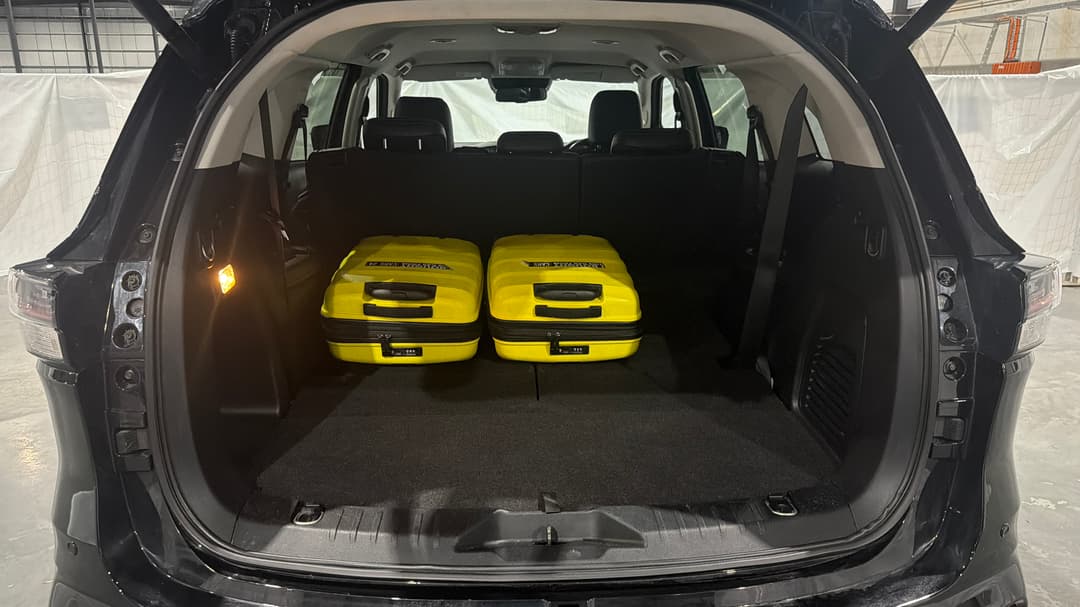 2021 Isuzu MU-X Ls-t (4x4), Automatic, 54560 km, Boot Inside View with Luggage