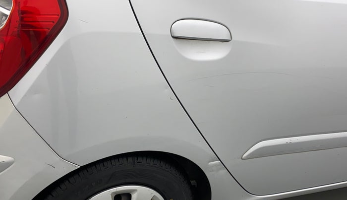 2012 Hyundai i10 SPORTZ 1.2, Petrol, Manual, 86,913 km, Right quarter panel - Slightly dented