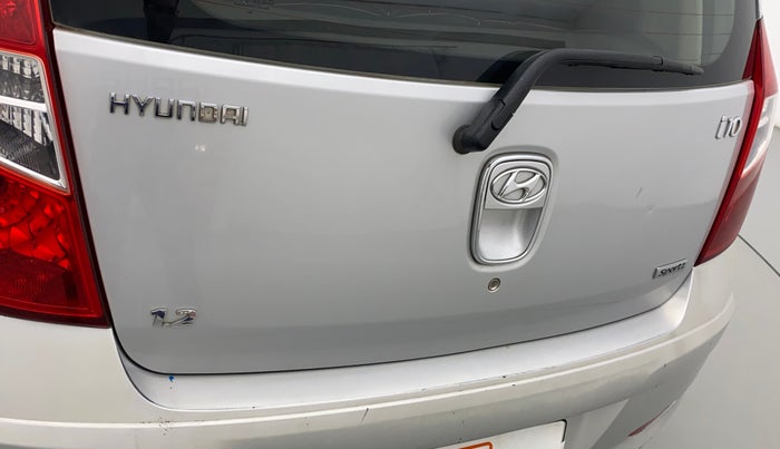2012 Hyundai i10 SPORTZ 1.2, Petrol, Manual, 86,913 km, Dicky (Boot door) - Minor scratches