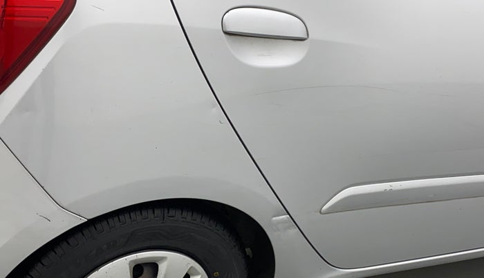 2012 Hyundai i10 SPORTZ 1.2, Petrol, Manual, 86,913 km, Right quarter panel - Minor scratches
