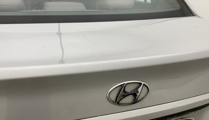 2014 Hyundai Xcent S 1.2, Petrol, Manual, 78,740 km, Dicky (Boot door) - Slightly dented