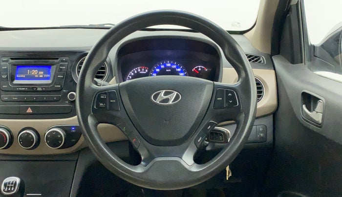 2014 Hyundai Xcent S 1.2, Petrol, Manual, 78,740 km, Steering Wheel Close Up