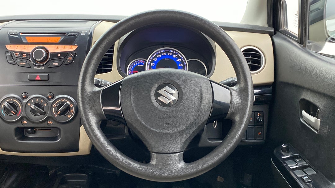 Steering Wheel Close Up