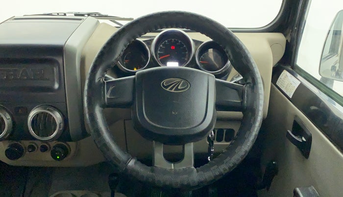 2018 Mahindra Thar CRDE 4X4 AC, Diesel, Manual, 64,643 km, Steering Wheel Close Up
