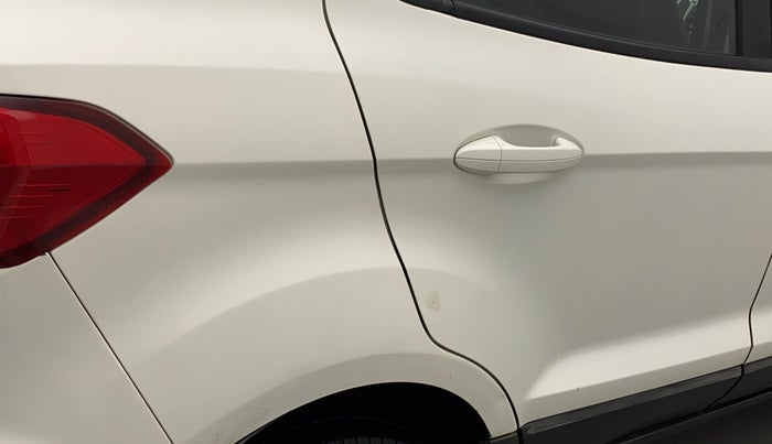 2016 Ford Ecosport TITANIUM+ 1.5L DIESEL, Diesel, Manual, 88,424 km, Right quarter panel - Paint has minor damage