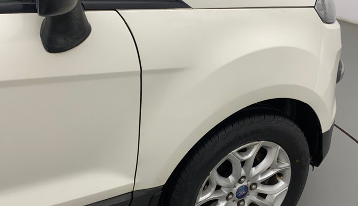 2016 Ford Ecosport TITANIUM+ 1.5L DIESEL, Diesel, Manual, 88,424 km, Right fender - Minor scratches