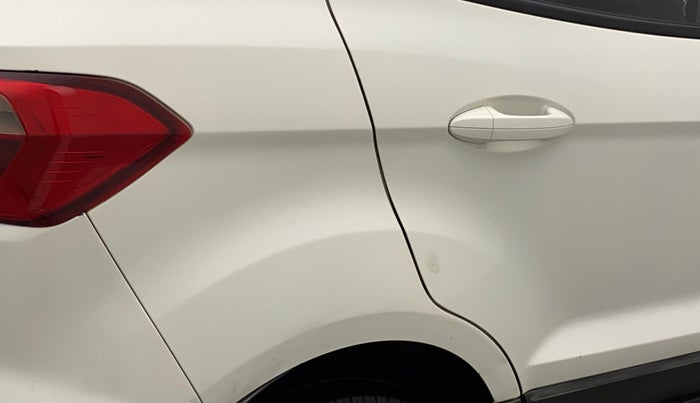 2016 Ford Ecosport TITANIUM+ 1.5L DIESEL, Diesel, Manual, 88,424 km, Right quarter panel - Minor scratches