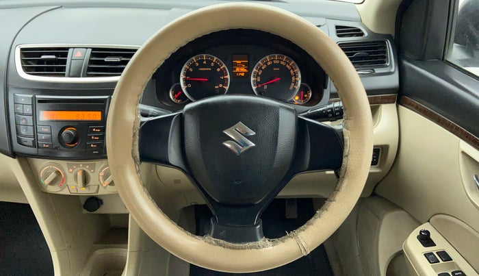 2014 Maruti Swift Dzire VXI 1.2 BS IV, CNG, Manual, 86,871 km, Steering Wheel Close-up