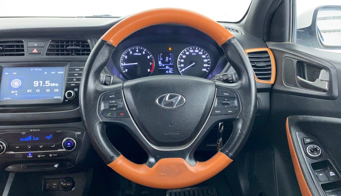 2017 Hyundai Elite i20 ASTA 1.2 DUAL TONE, Petrol, Manual, 18,352 km, Steering Wheel Close Up