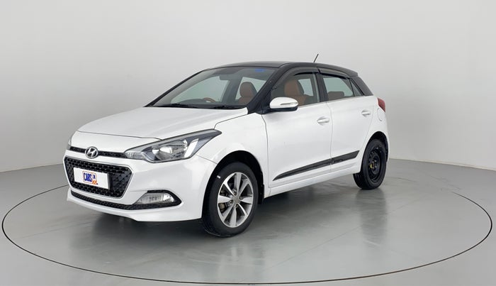 2017 Hyundai Elite i20 ASTA 1.2 DUAL TONE, Petrol, Manual, 18,352 km, Left Front Diagonal