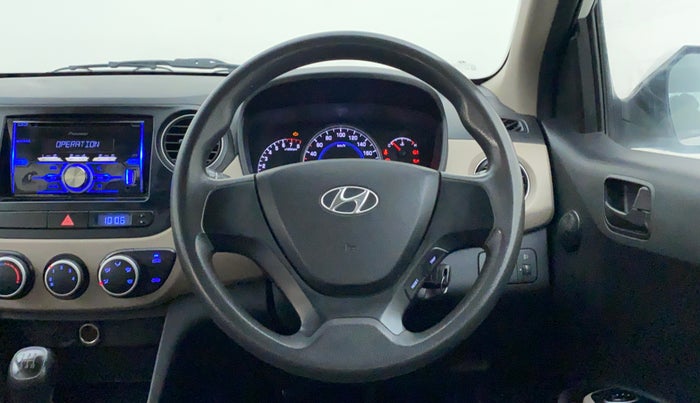 2015 Hyundai Grand i10 MAGNA 1.2 KAPPA VTVT, Petrol, Manual, 77,020 km, Steering Wheel Close Up