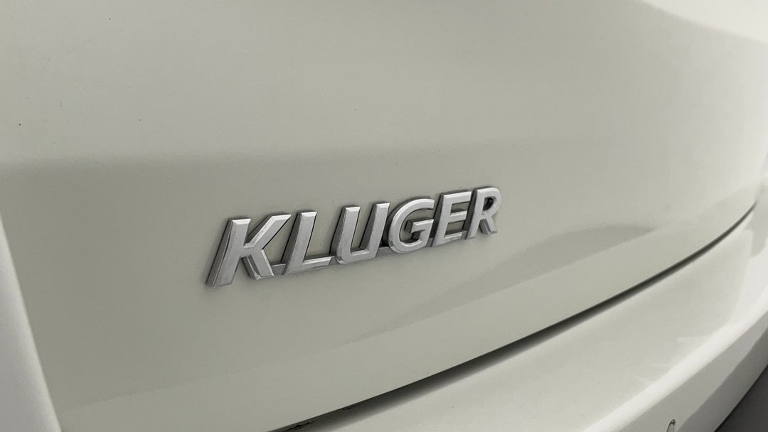 2019 Toyota Kluger Gxl (4x2), Automatic, 39013 km, Badge (Boot Left Side)