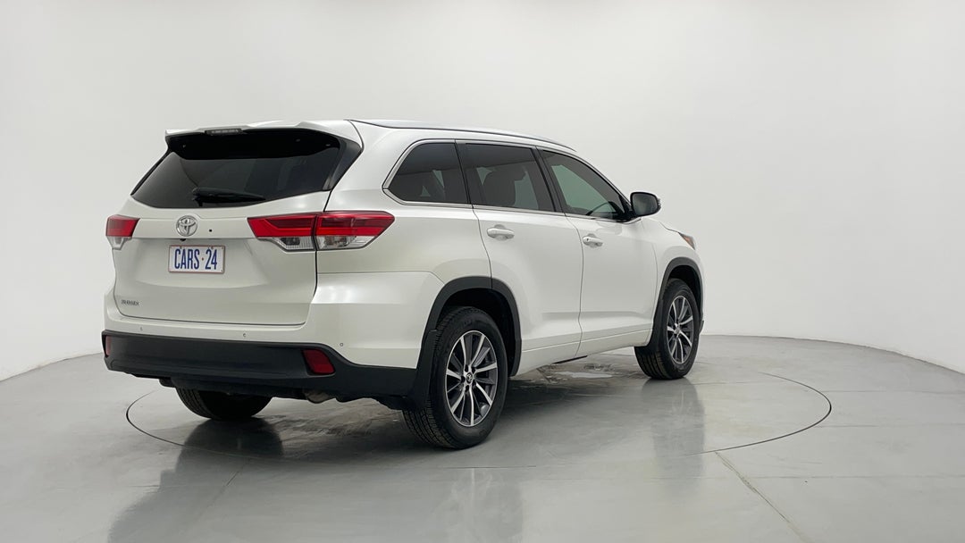 2019 Toyota Kluger Gxl (4x2), Automatic, 39013 km, Right Back Diagonal (45- Degree) View