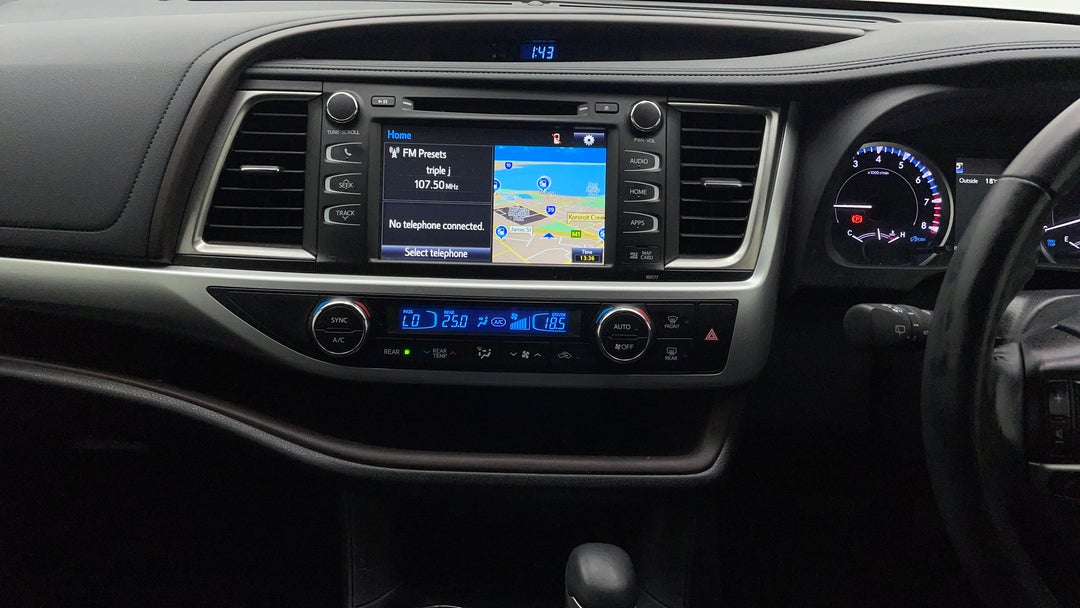 2019 Toyota Kluger Gxl (4x2), Automatic, 39013 km, Center Console