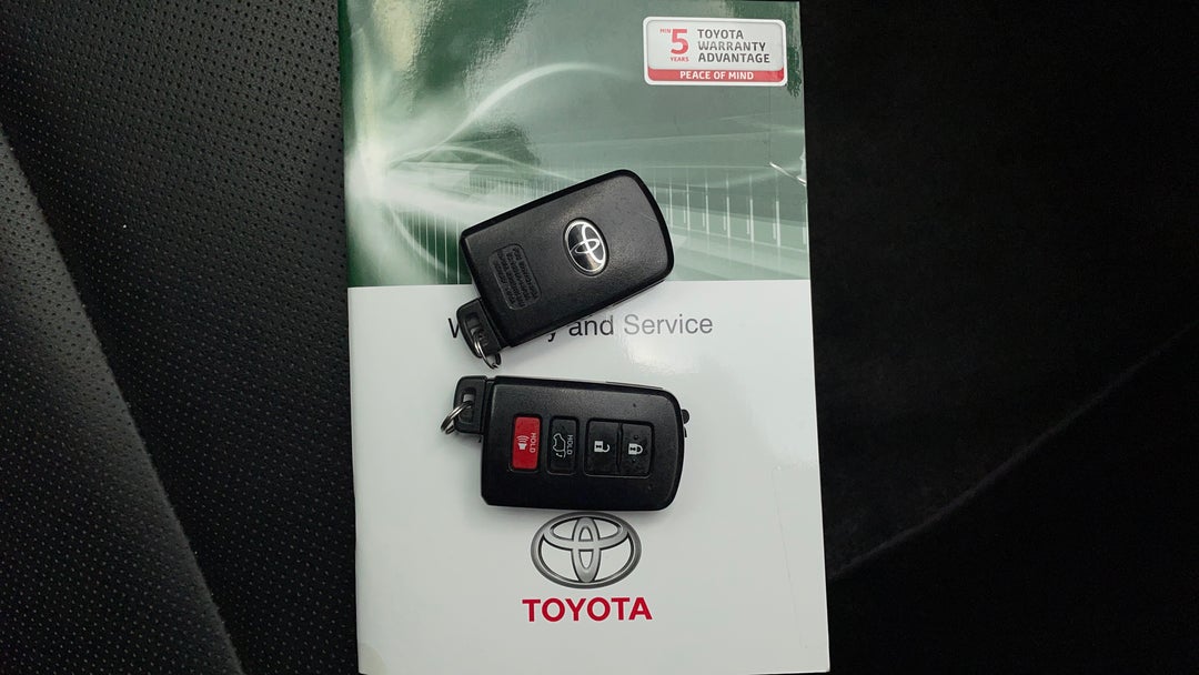 2019 Toyota Kluger Gxl (4x2), Automatic, 39013 km, Key Close-up