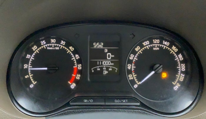 2015 Skoda Rapid 1.5 TDI CR ELEGANCE, Diesel, Manual, 1,10,999 km, Odometer Image