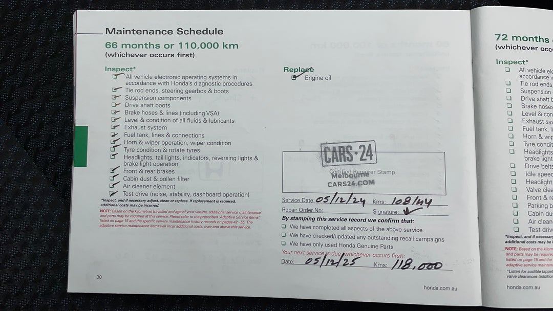 2019 Honda Jazz Vti, Automatic, 108144 km, Service History