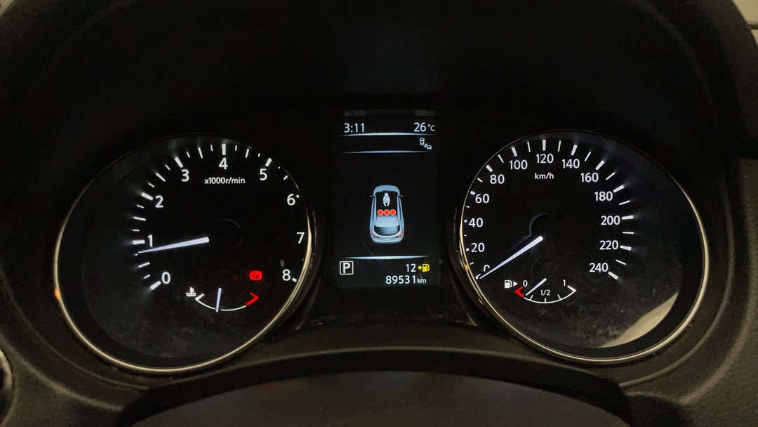 2016 Nissan Qashqai Ti, Automatic, 89531 km, Odometer View