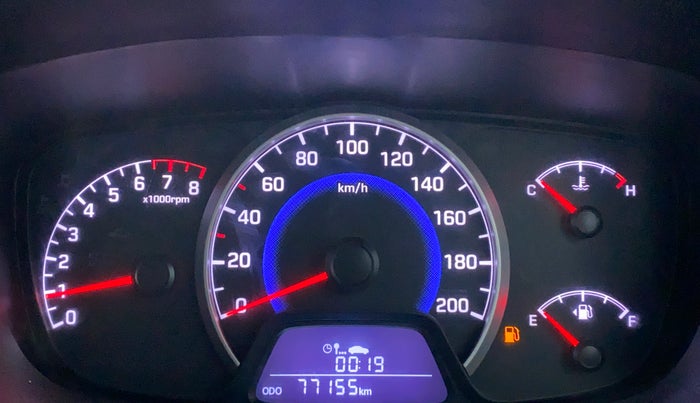 2017 Hyundai Grand i10 SPORTZ 1.2 KAPPA VTVT, Petrol, Manual, 77,211 km, Odometer Image