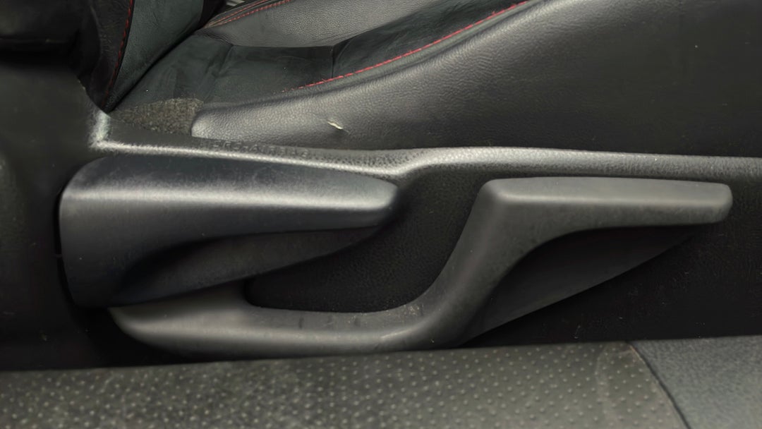 Drivers Side Adjustment Panel