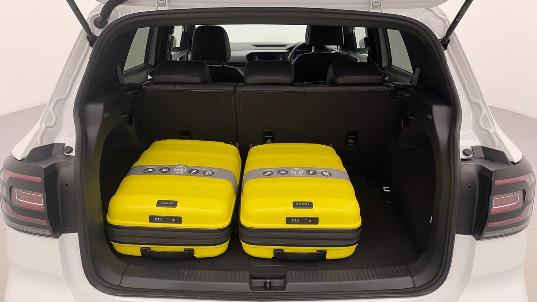 Boot Inside View with Luggage