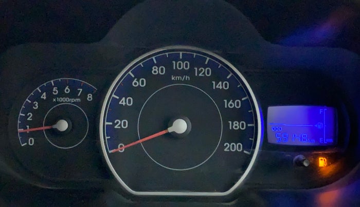 2011 Hyundai i10 MAGNA 1.1, Petrol, Manual, 59,147 km, Odometer Image