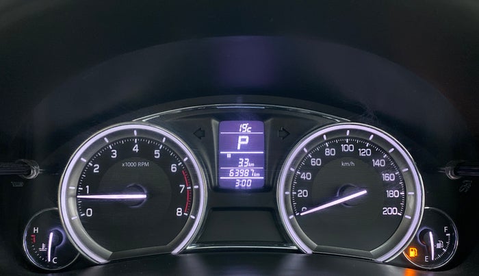 2017 Maruti Ciaz ALPHA  AT 1.4  PETROL, Petrol, Automatic, 63,986 km, Odometer Image