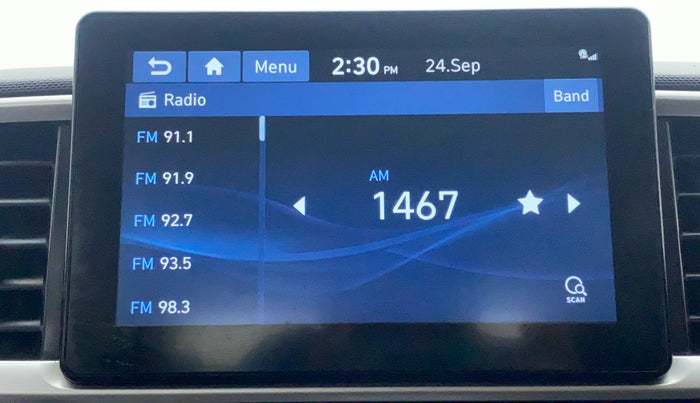 2019 Hyundai VENUE 1.0L Turbo GDI SX(O) MT, Petrol, Manual, 28,993 km, Infotainment System