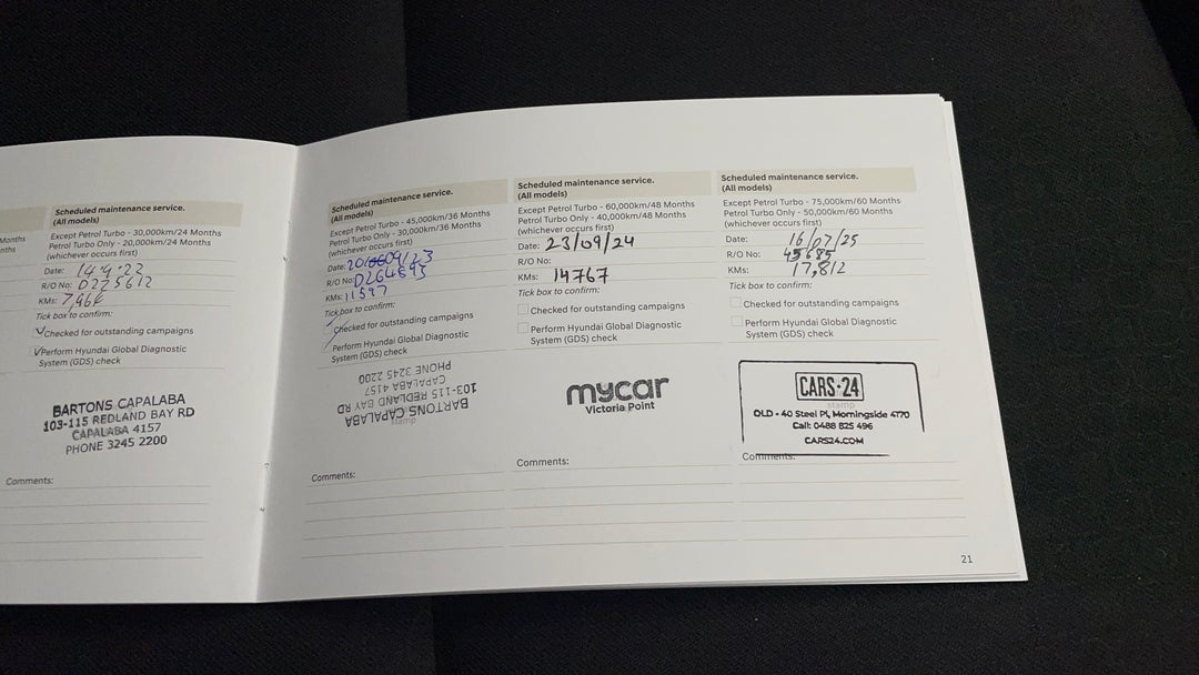 2020 Hyundai Kona Go (fwd), Automatic, 17819 km, Service History