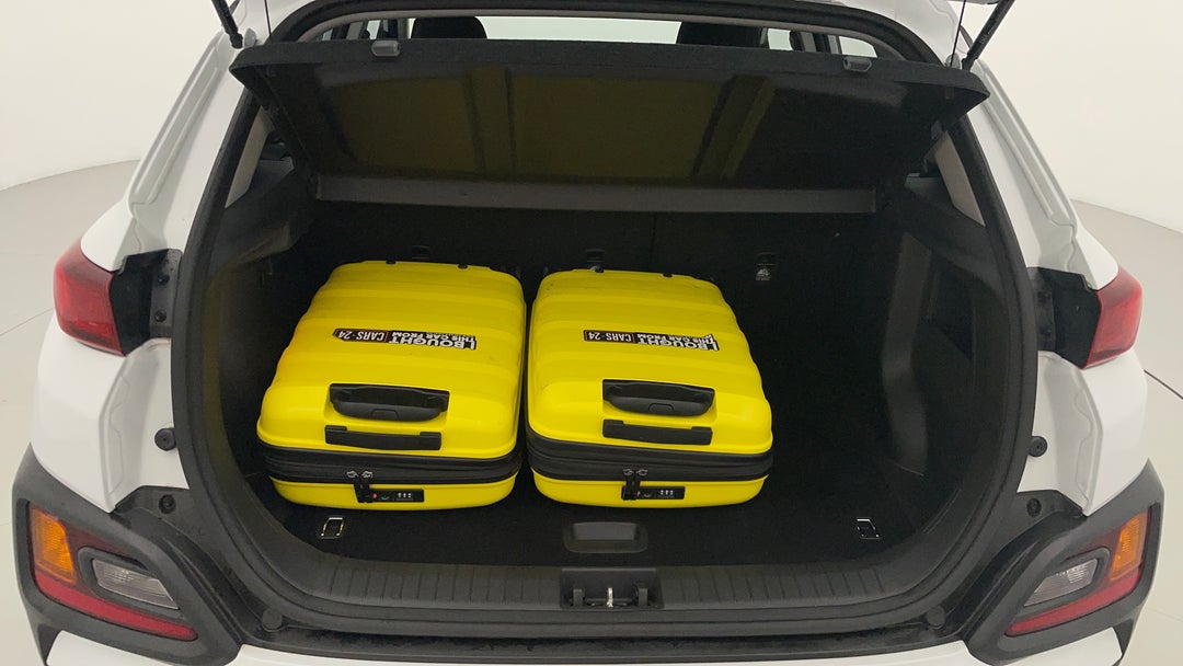 2020 Hyundai Kona Go (fwd), Automatic, 17819 km, Boot Inside View with Luggage