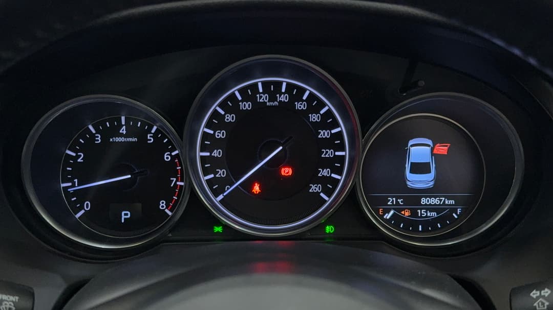 2016 Mazda Mazda6 Touring, Automatic, 80867 km, Odometer View